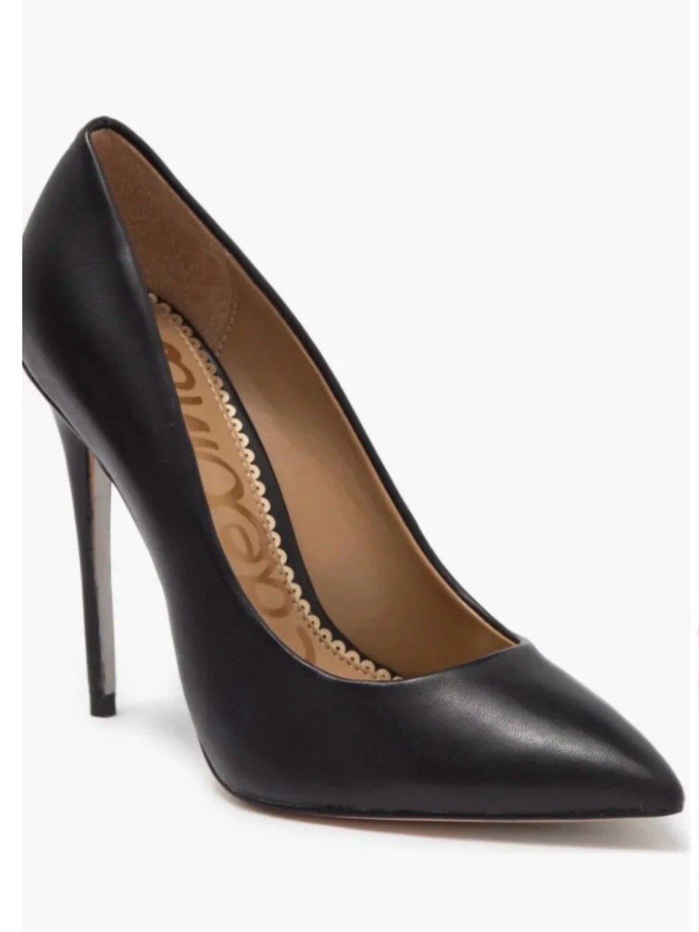 Sam Edelman Black Pointed Toe Stiletto Pump